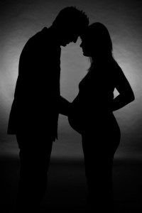 http://www.dreamstime.com/stock-photos-pregnant-couple-silhouette-image6885613